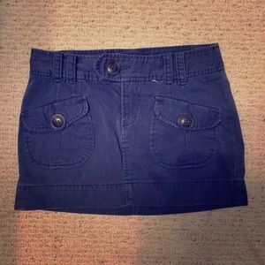 Navy American Eagle Skirt